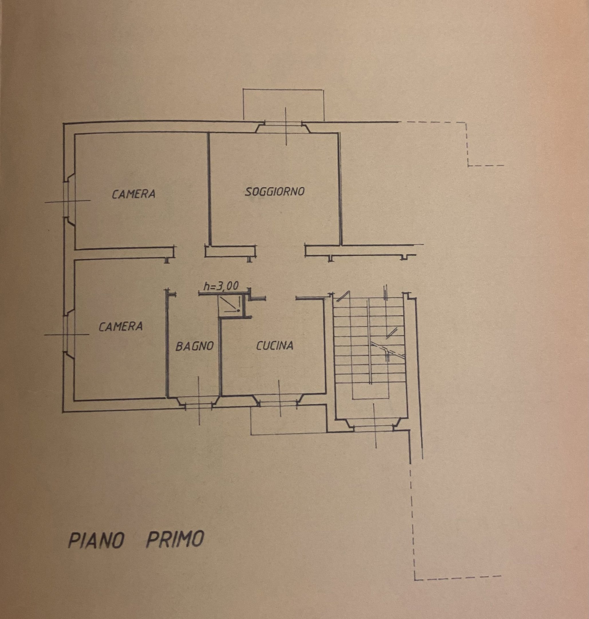 Two-room apartment Viale delle rimembranze 156, Monteroni d'Arbia - floor plans 1