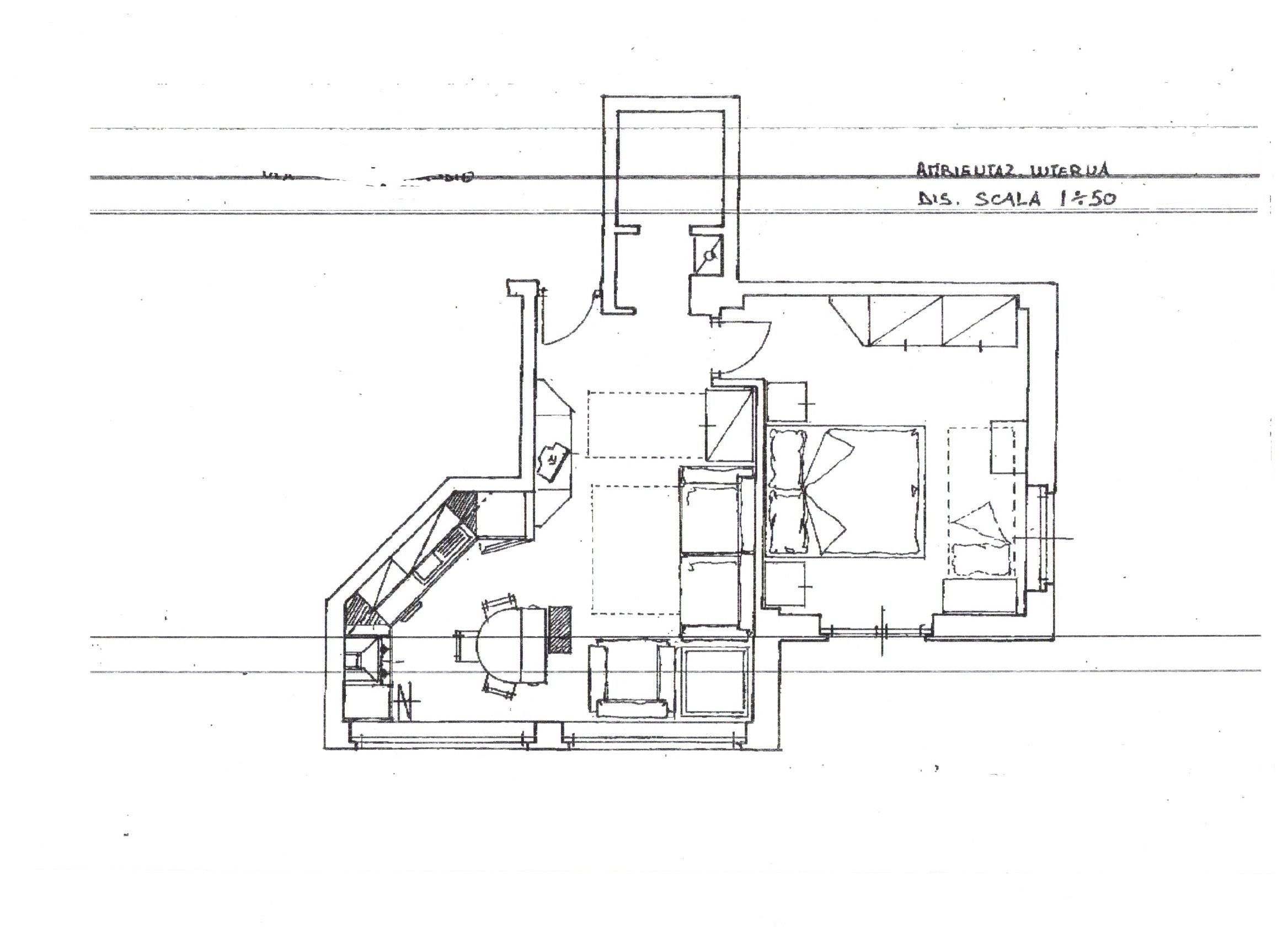 Two-room apartment Via Privata Terike 16, Alassio - floor plans 1
