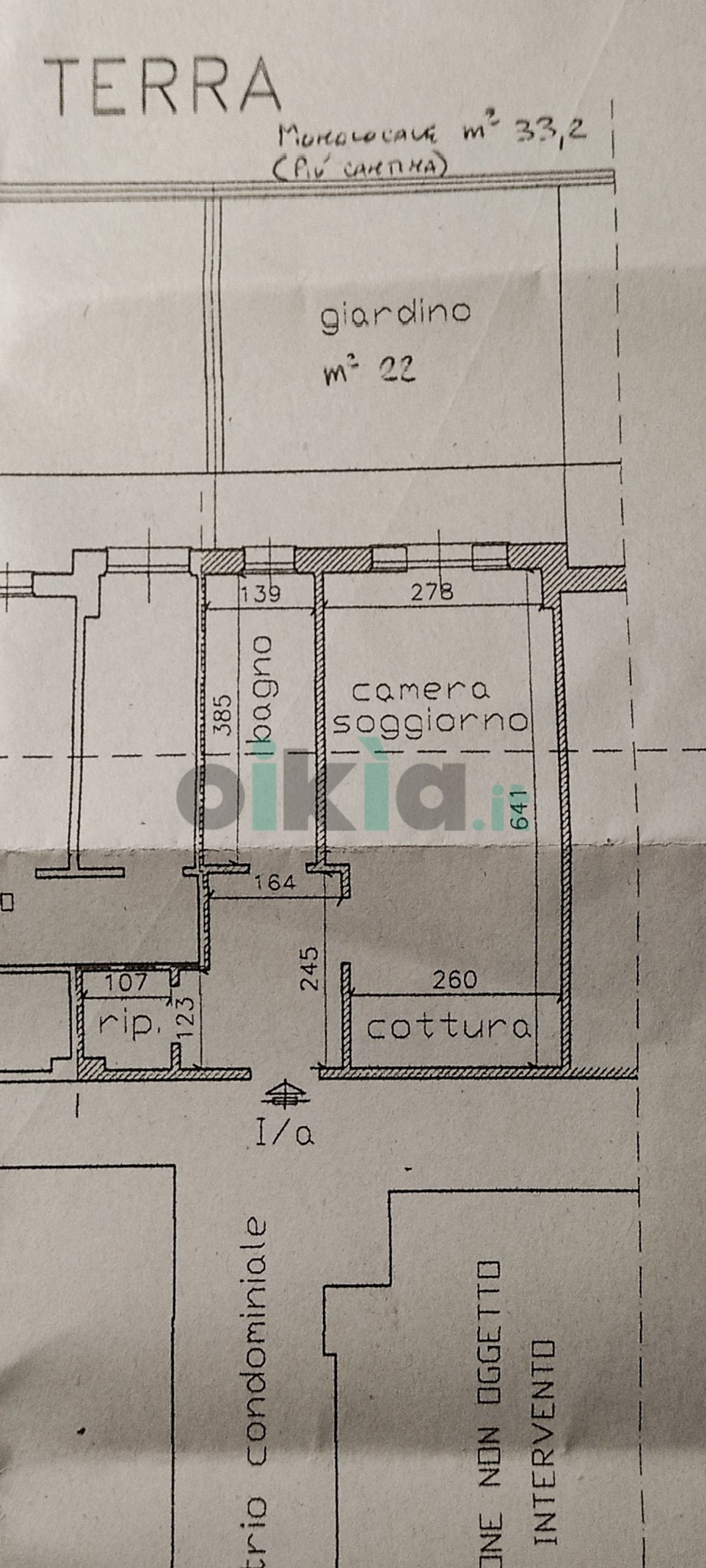 Two-room apartment Viale Devoto, Chiavari - floor plans 1