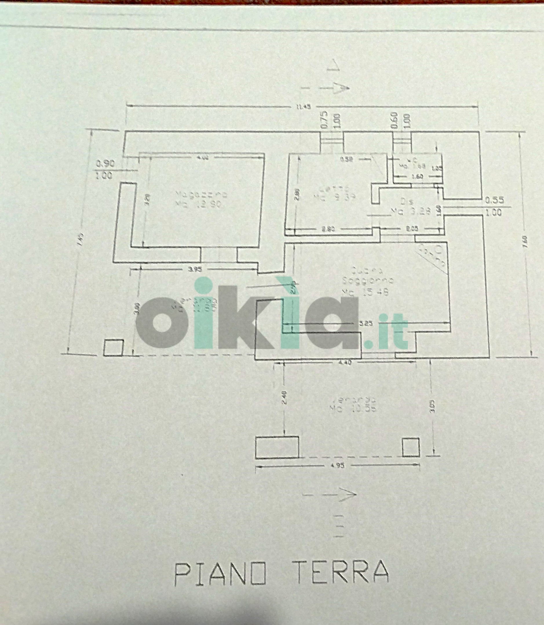 Villetta Noto - planimetria 1