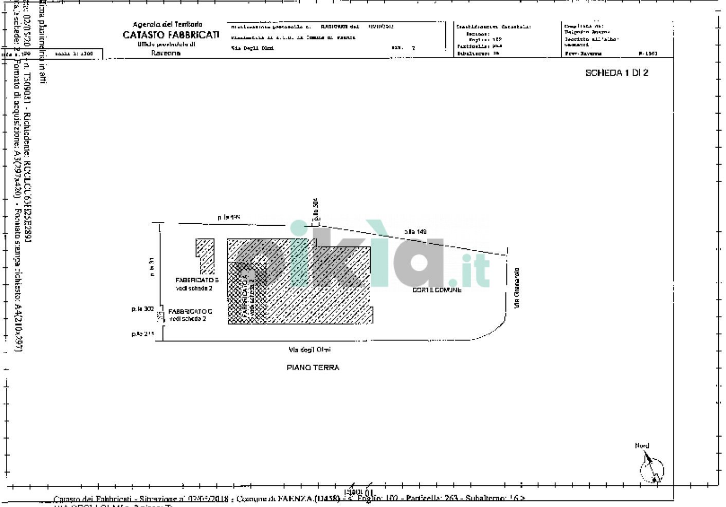 Locale Commerciale Faenza - planimetria 1