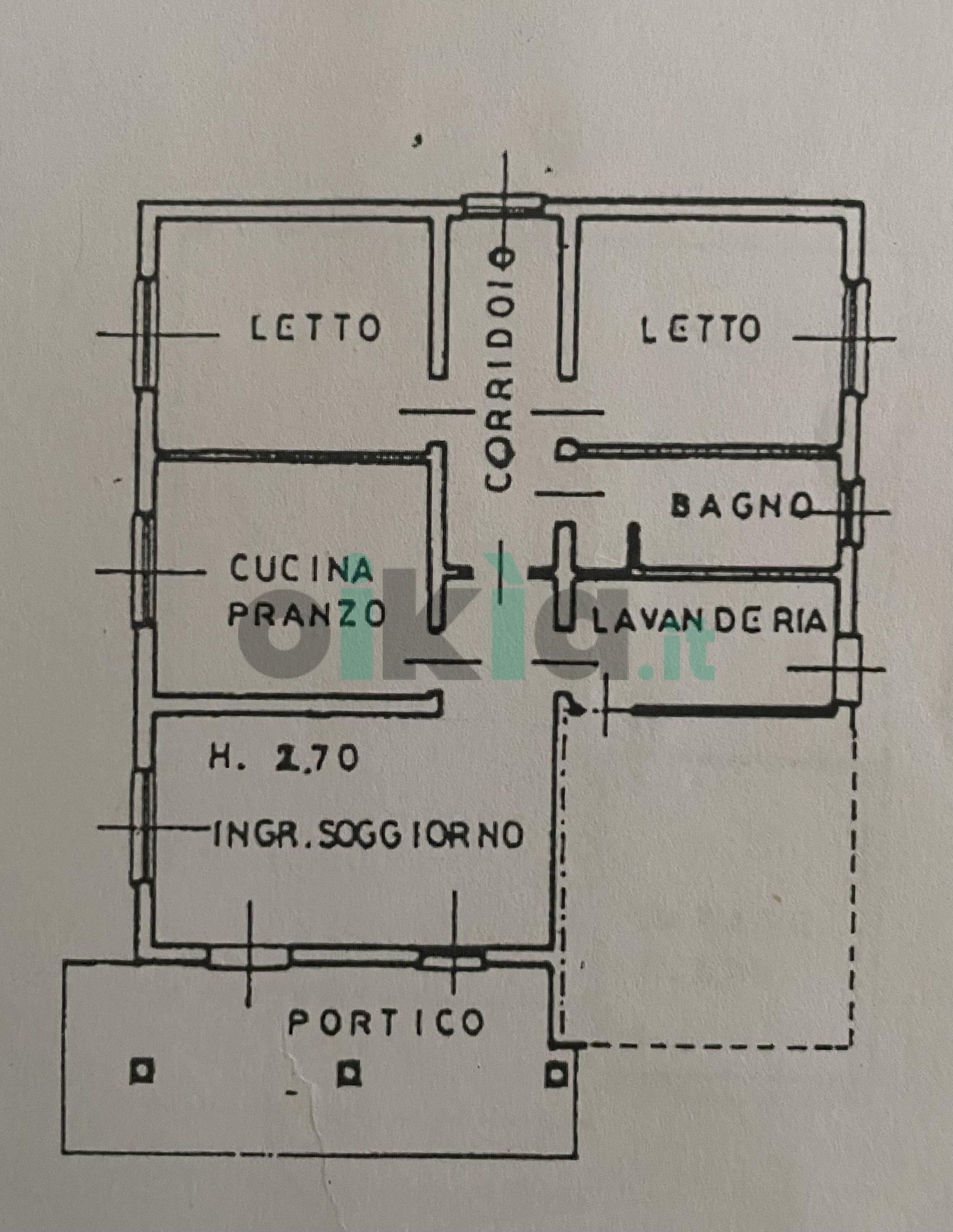 Villetta Via Giusberti Aldo, 1, Ostellato - planimetria 1