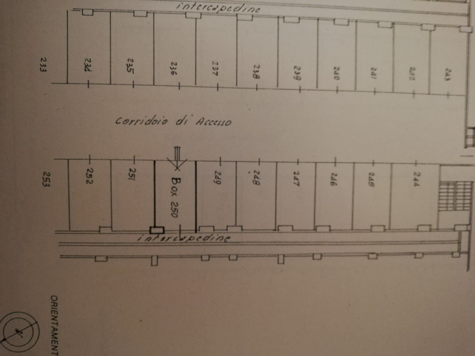 Box Via Luoghi Santi, Genova (zona Borgoratti) - planimetria 1